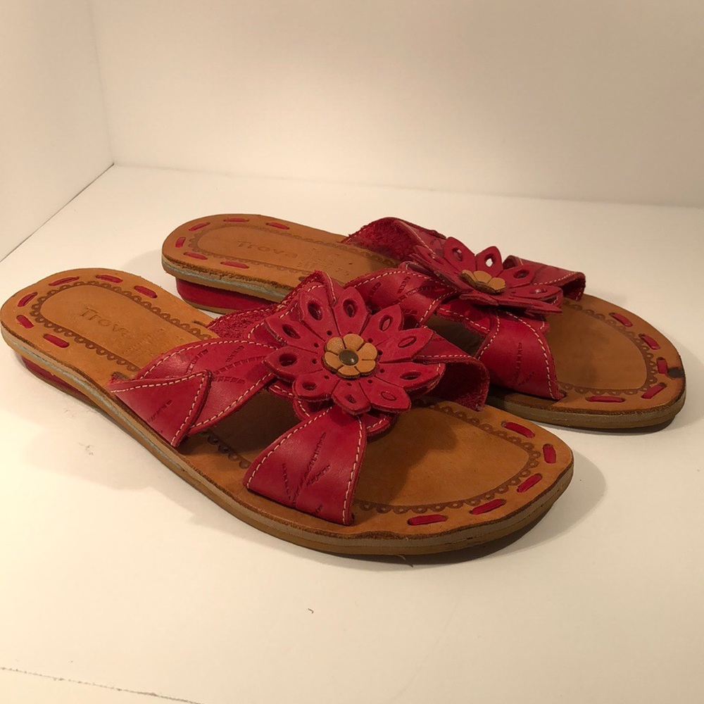 Trova Mexica Leather Sandals
